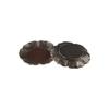 2pcs Delicate Heat Insulation Mat Zinc Zinc Alloy Tea Coaster Handmade Lotus Cup Holder  Home