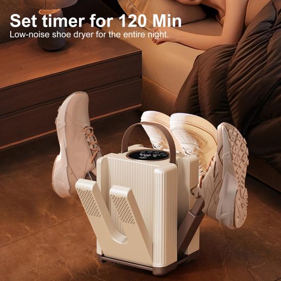 Intelligent Shoe Dryer with Timer & Constant Temperature Multi-Function Shoe Deodorizer Rapid Drying & Odor Removal Shoe Drying Machine for Home Use