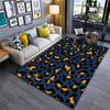 Leopard Print Carpet Pattern Suitable As a Non-slip Mat for the Living Room or Bedroom Sofa