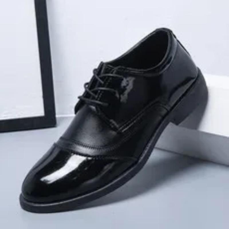 

Non-slip and wear-resistant high-quality lazy one-pedal trendy business fashion casual leather shoes men 44