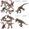 Jurassic Dinosaurier Velociraptor Tyrannosaurus Modell PVC Figur Für Kinder Und Sammler