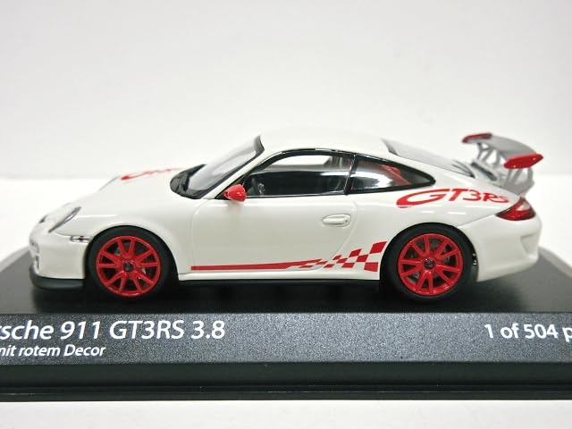 European Exclusive Scale Porsche 911 GT3 2009 Model 1/43 (White) 997/2