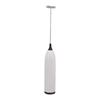 Plastic Stainless Steel Milk Foam Maker White Coffee Black Milk Beater Milk Frother  Home Kitchen