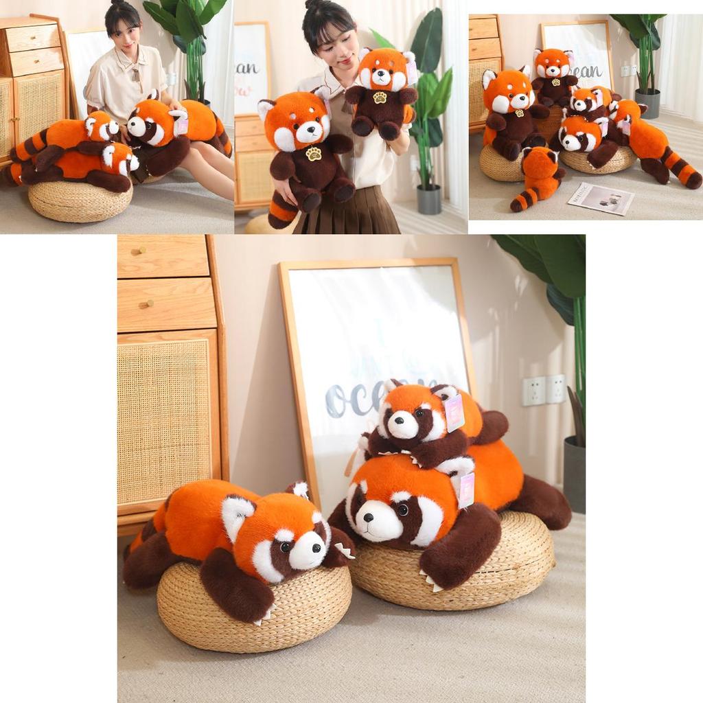 Adorable Raccoon Plush Toy Soft Stuffed Animal Cuddly 25cm To 80cm For Children