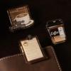 Stationery Kawaii Coffee Acrylic Clips Binder Clips Coffee Paper Clip  School Office Supply