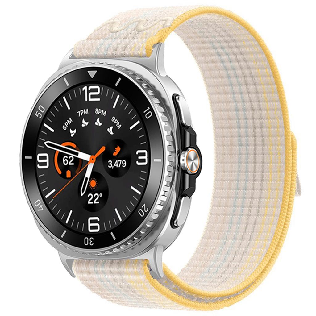 Breathable Nylon Braided Loop Band for Samsung Galaxy Watch 8 40/44mm Bracelet Wristband for Samsung Galaxy Watch 8 Classic 46mm