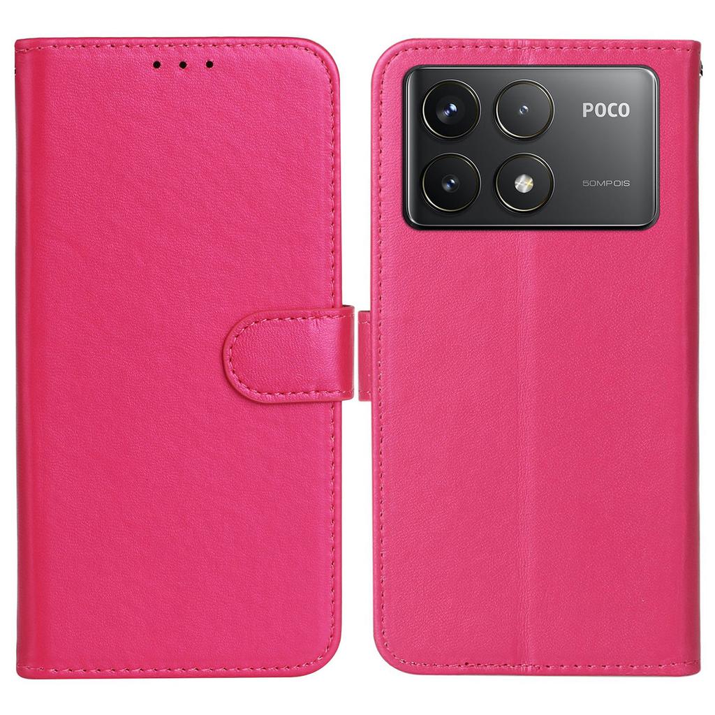 For Xiaomi Poco F6 Pro 5G/Redmi K70 5G/K70 Pro 5G Case Wallet Flip Leather Phone Cover Card Holder