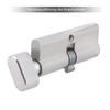 Buton Cilindru Blocare Aliaj Blocare Ușă Îmbunătățește Securitatea Cilindru Ușă Protector Blocare Ușă Casă pentru Porți Rezidențiale