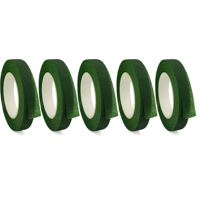 1/30Rolls Green Bouquet Floral Tapes Self-adhesive Stamen Wrapping Paper Tape DIY Flowers Decor For Florist Wedding Party Props