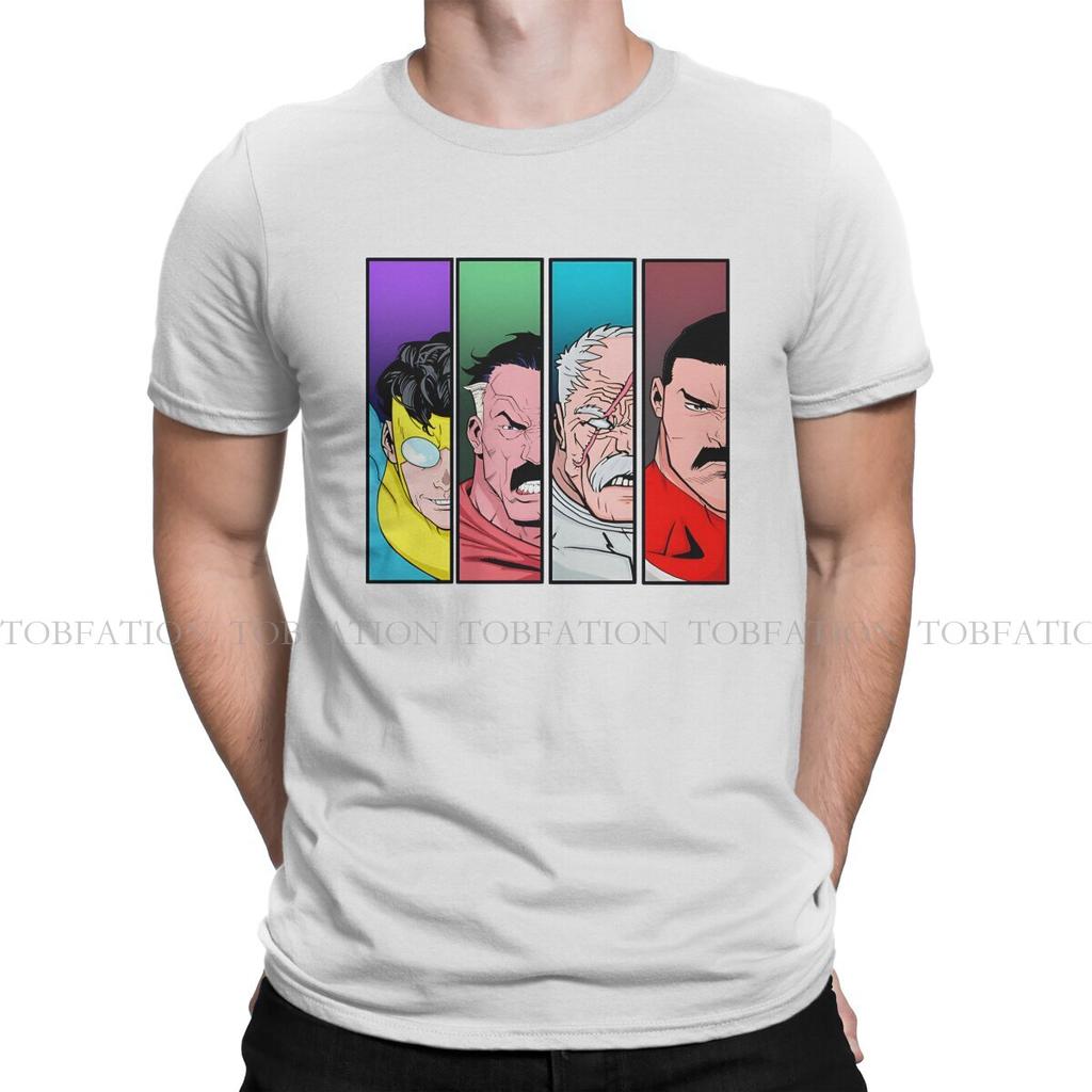 Invincible TV Series Pure Cotton TShirt Viltrumites Basic T Shirt Leisure Men Tee Shirt Printing