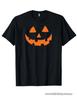 Halloween Jack-O-Lantern Black Vintage Pumpkin Spooky Graphic Tee Shirt Unisex T-Shirt