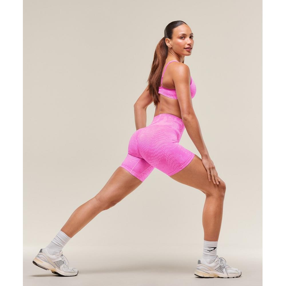 Legging Sans Couture Gymshark Adapt Ombré – Rose/rouge, Taille XS, Taille Haute (Neuf)