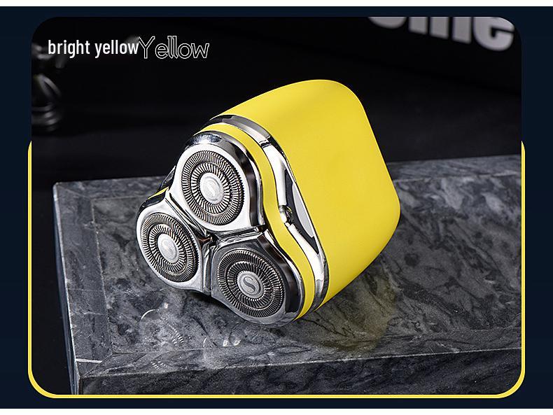 730 Mini USB Rotary Three-Blade Head for Electric Shaver