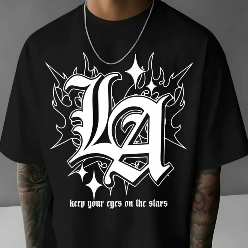 Bestselling Printed Americanstyle Mens and Womens Pure Cotton Personalized Tshirt with Outerwear Tshirt