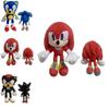 Niedliches 30cm Sonic Tails Plüsch Shadow The Hedgehog Knuckles Spielzeug Super Sonic Weiches Plüsch für bequemes Kuscheln