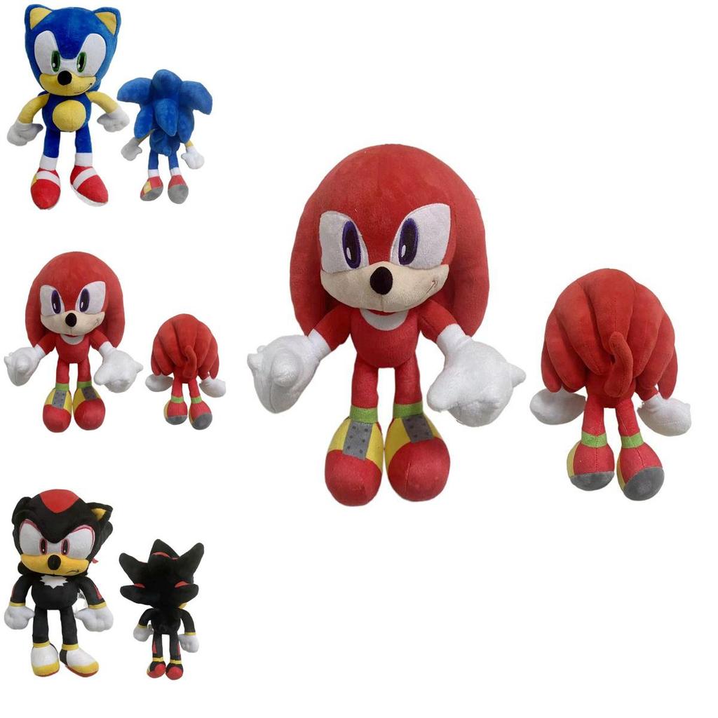 Niedliches 30cm Sonic Tails Plüsch Shadow The Hedgehog Knuckles Spielzeug Super Sonic Weiches Plüsch für bequemes Kuscheln