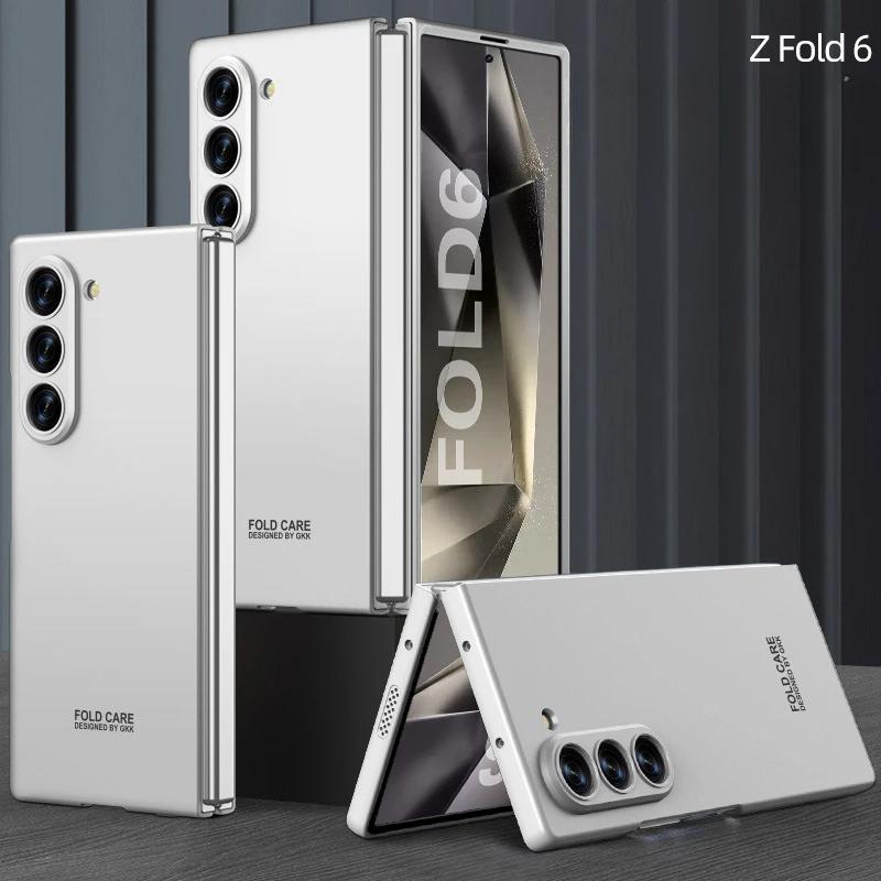 

Жесткий корпус ПК, полный комплект, чехол для телефона с защитой от падения, для Samsung Galaxy Z Fold 6 Z Fold 5, защитный чехол для предотвращения падения For Galaxy Z Fold6