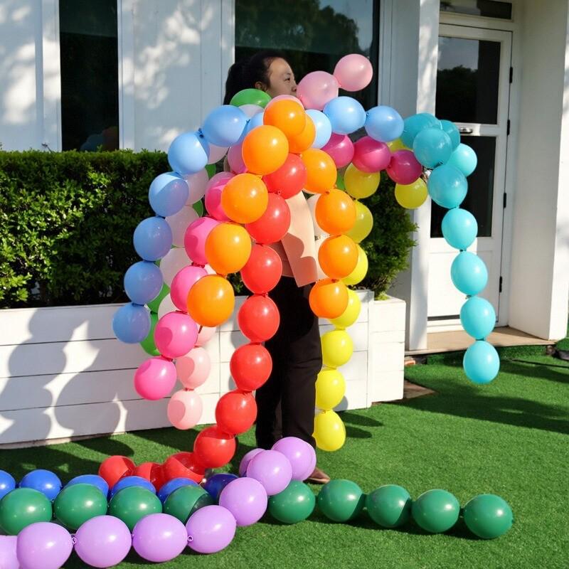 6-inch Thickened Woven String Balloons for Party & Classroom Decorations