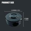 Portable Compact ABS Projector for Corded Screen Mirroring for Phone and 1080P Resolution and Direct USB MP4 Playback