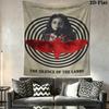 The Silence of the Lambs Wall Tapestry Aesthetic Wall Hanging Printed Fabric Blanket Decorative Tapestries for Bedroom Living Room Home Decor