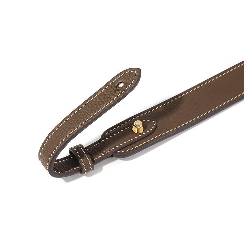 Ma Huang Shi A-35 Wide Leather Crossbody Shoulder Strap for Lindy Evelyn Basket Kelly Bags