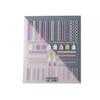 Embossed Nails Art Stickers Creative 5D Engraved Woolen Yarn Pattern Manicure Decals Exquisite DIY Nail Design