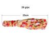 Elastic Santa Claus & Reindeer Print Headband with Bells - European & American Style Hair Accessory