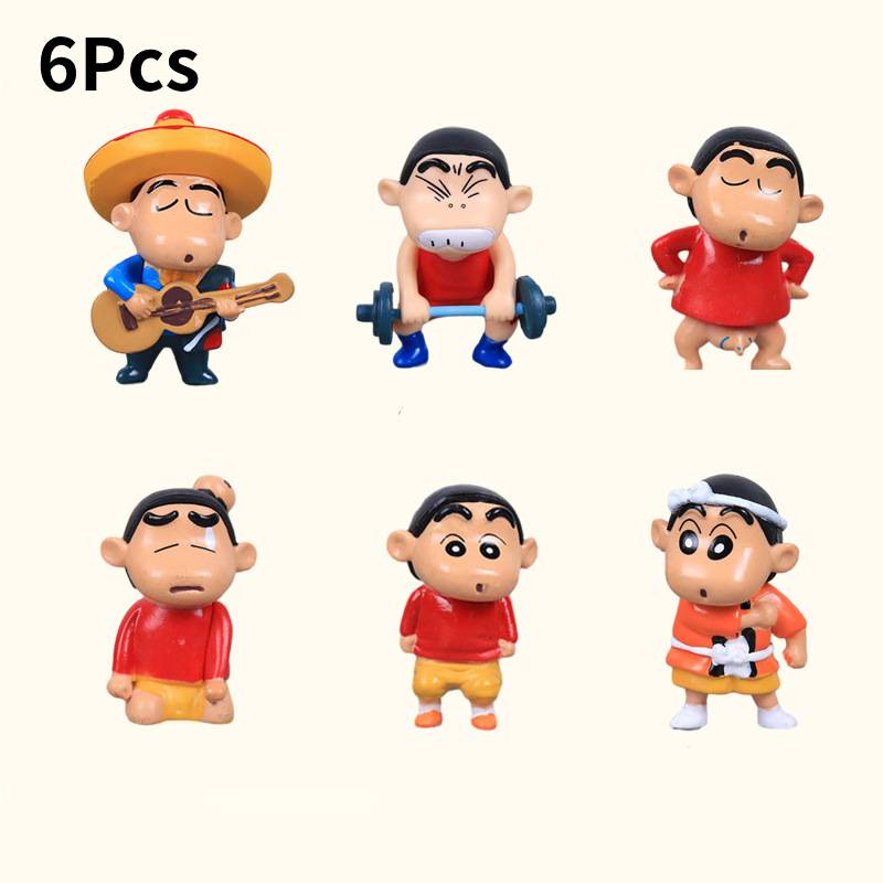 

Шин Чан Крэйон Фигурка Модель Кукла Настольные Украшения Подарки Орнаменты