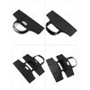 1Set Detachable PU Leather Bag Handle Bag Flap Cover with Lock Replacement Accessorie for DIY Crochet Handbag Sewing Kit