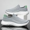 Shoes men's shoes are breathable and do not stink. One foot pedal socks shoes solid color versatile couple casual shoes breathable flying woven sin