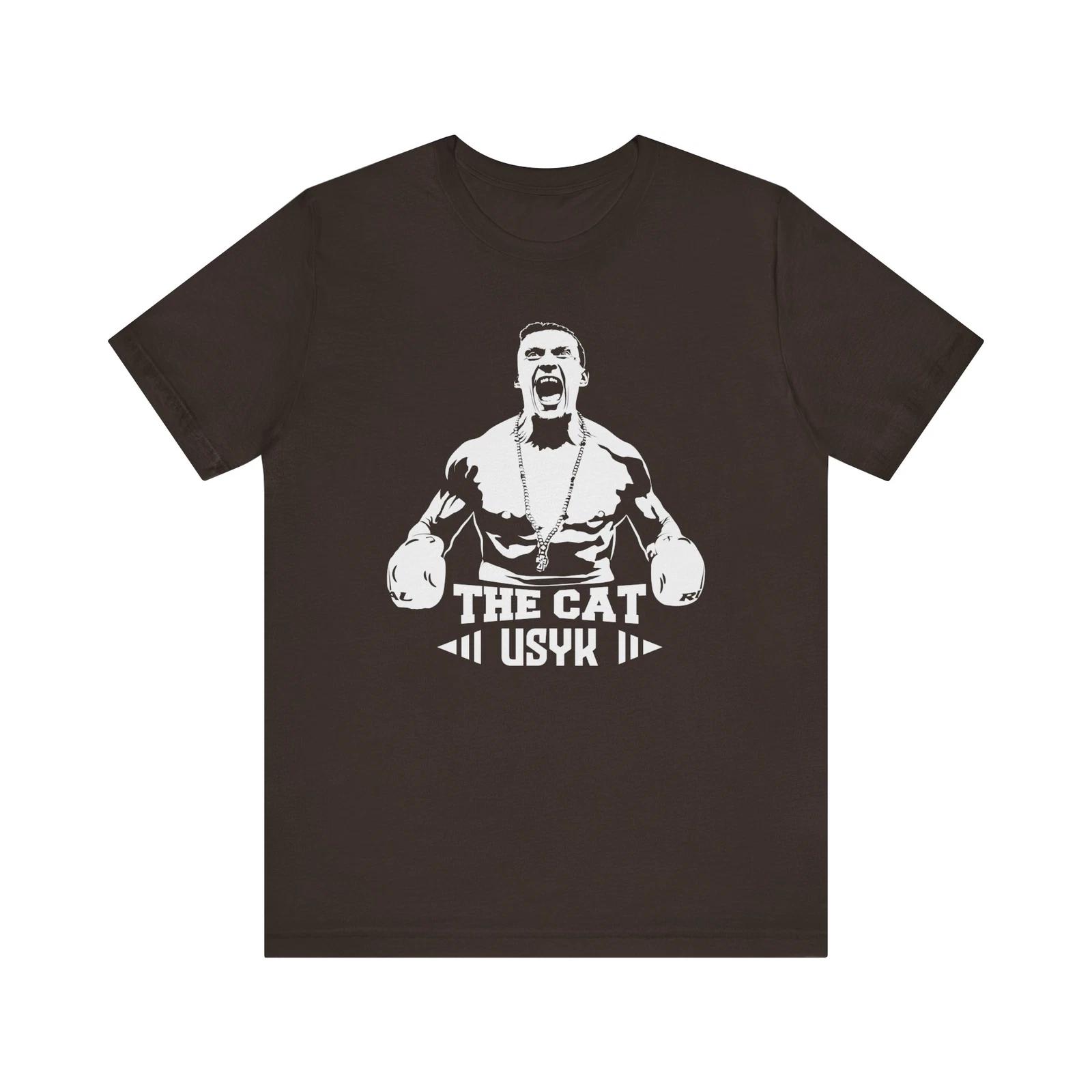 Oleksander Usyk T shirt Heavyweight Boxing Champion Ukraine Boxer Tee Shirt XL