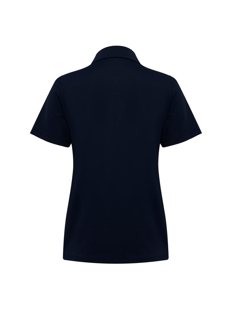 EIDER Coolution Women'S Airwave Polo Shirt_Dark Navy