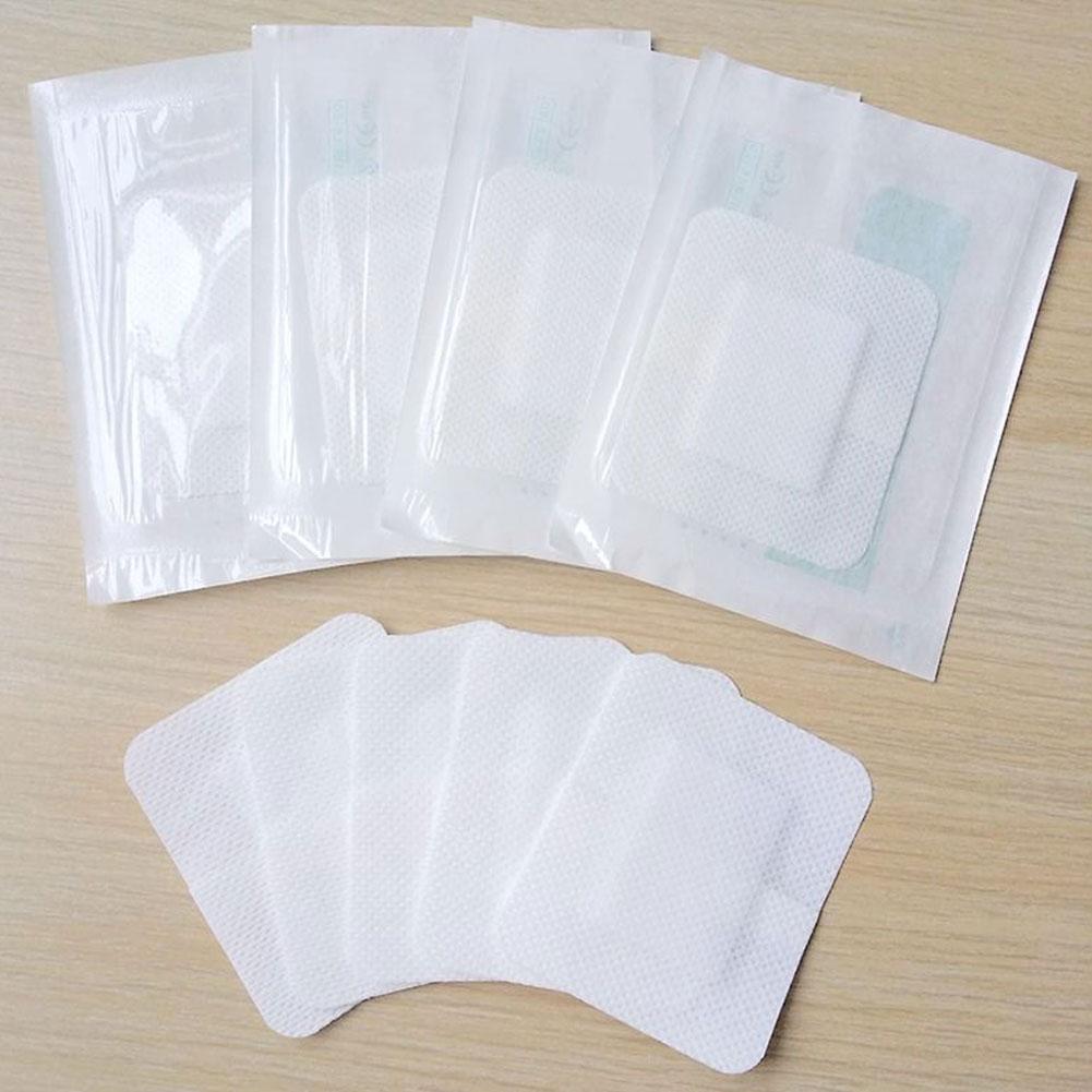 6x7cm 6x10cm Groß Atmungsaktiv Selbstklebend Vliesstoffe Wundverband Pflaster Verband Wunde Erste Hilfe Wundhämostase Verband Stick