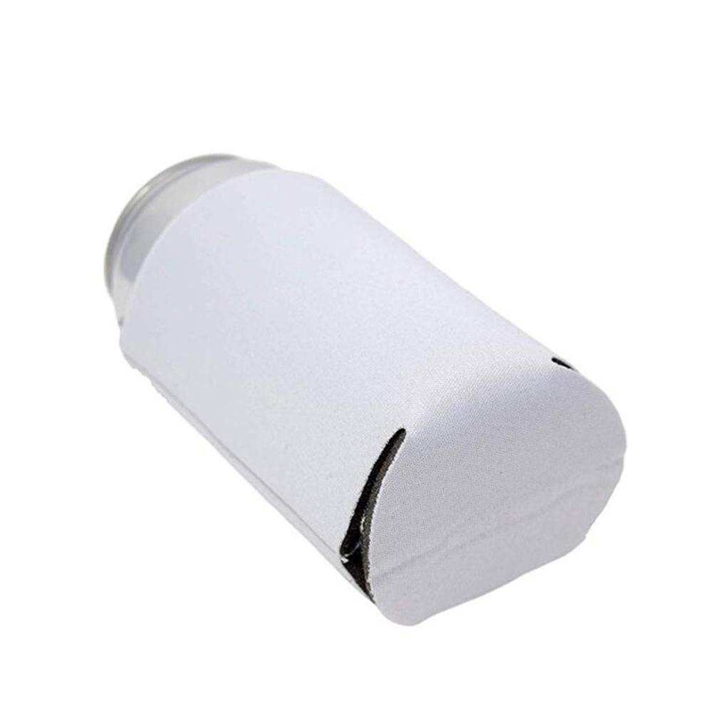 10pcs Foldable Insulated Beer Can Cooler Sleeve Covers Reusable Drink Covers