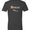 VTG The Radiators Band schwarzes T-Shirt kurzärmelig Alle Größen S-5XL 2F129