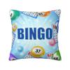 Heißes Spiel Bingo Bälle Karten Kissenbezüge Heimdeko D-Druck Sofa Stuhl Kissenbezug Polyester Weicher Kissenbezug