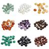 5-10pcs/lot Natural Stone Cabochon 4-25mm Amethyst Tiger Eye Agate Half Round Cabochon For DIY Ring Necklace Jewelry Accessories