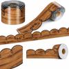Zierband mit Zackenkante Rolle 10m/Rolle Dekorative Tafelrand Aufkleber Tafel Dekorieren