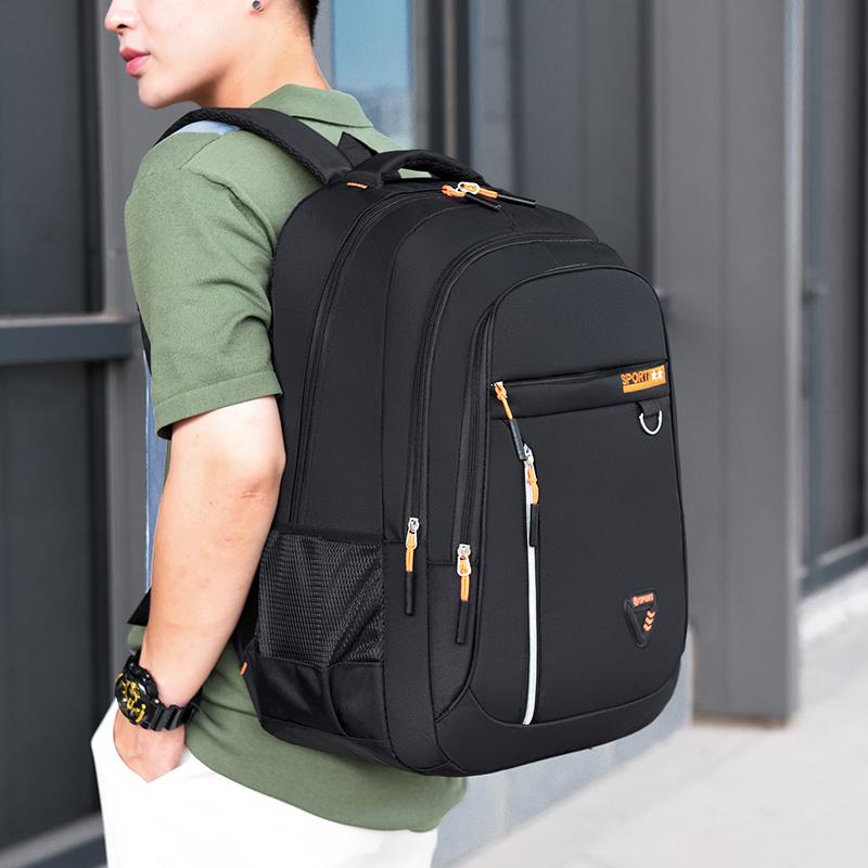 Zaini da uomo Oxford Zaino impermeabile Borsa per computer da lavoro Zaino da viaggio casual Zaino per studenti delle scuole superiori