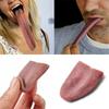 1-10Pcs Realistic Fake Tongue Prank Steel Needle Tongue Piercing Magician Prop Halloween April Fool'S Day Prank Magic Toys Gift