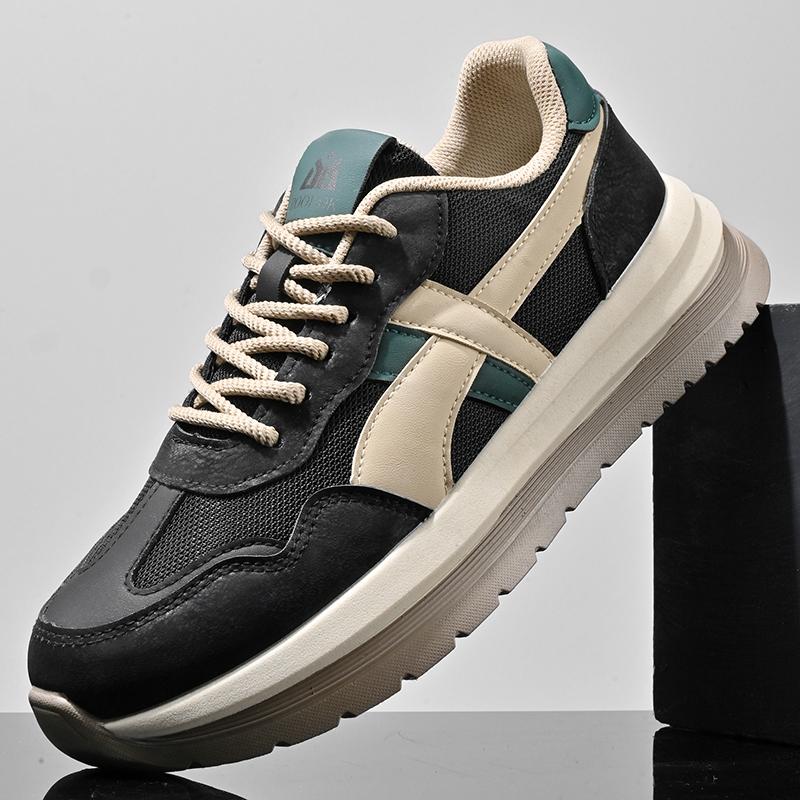 Fashion Classic Breathable Mens Sneakers Handmade Men's Vulcanize Footwear All-match Men Casual Hiking Shoes Brand Mens Lace-Up Flats