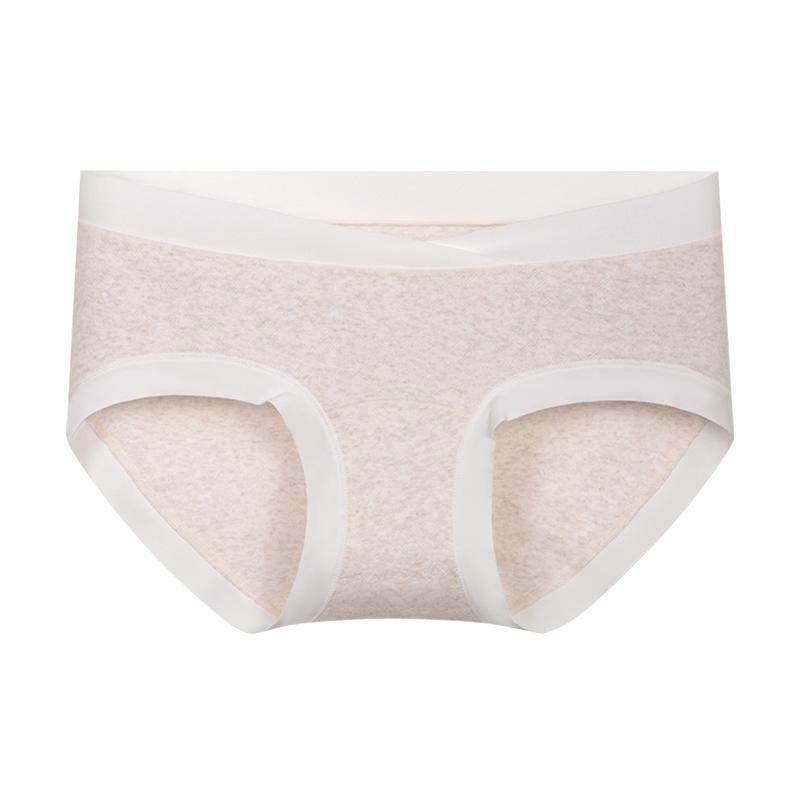 Women Spring and Autumn Cotton High Stretch Postpartum Pregnant Women Low Waist Underwear