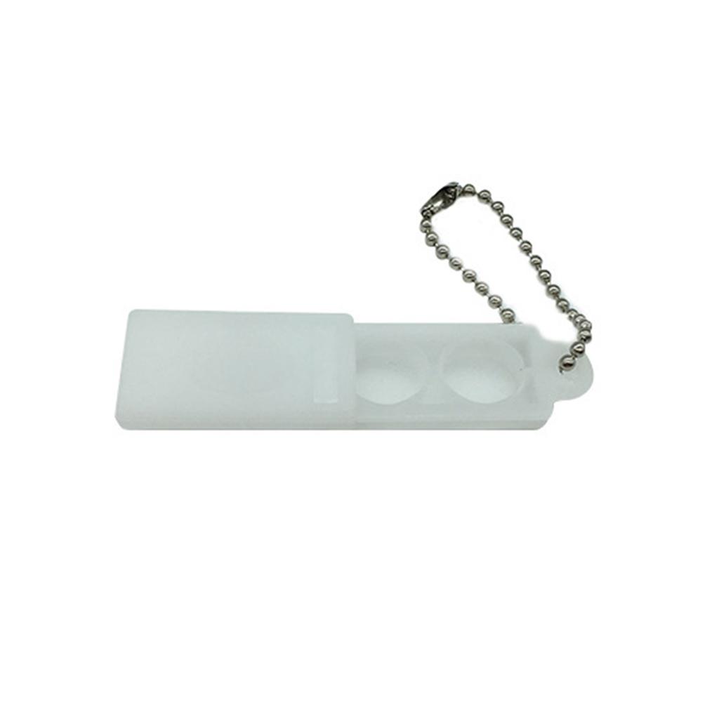 Portable Battery Carrying Case For Hearing Aid Cochlear Devices Dual Storage Compact PP Material Dustproof Design