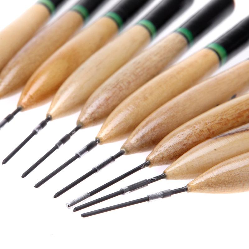 

Lixada 10Pcs 2g Fishing Floats Paulownia Wood Fishing Tackle Tools For Outdoor 10 fishing floats set Made of paulownia wood