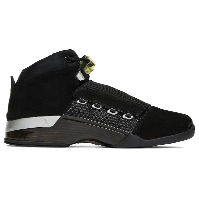 New JORDAN 17 Retro Black Silver Cdp 2008 322721-001
