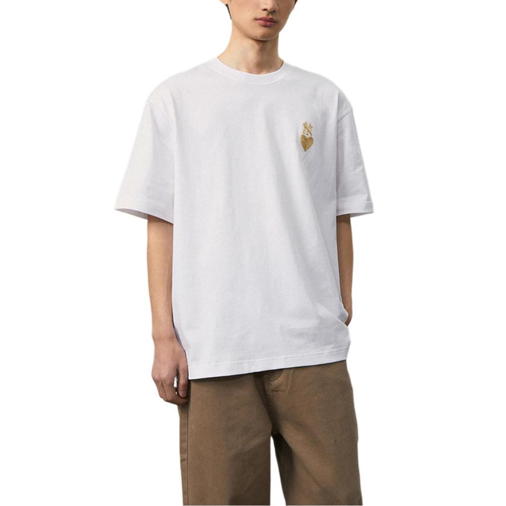 MLB Mode Sportkollektion SS24 T-Shirt Unisex Elfenbein 3ATSH0143-50IVS