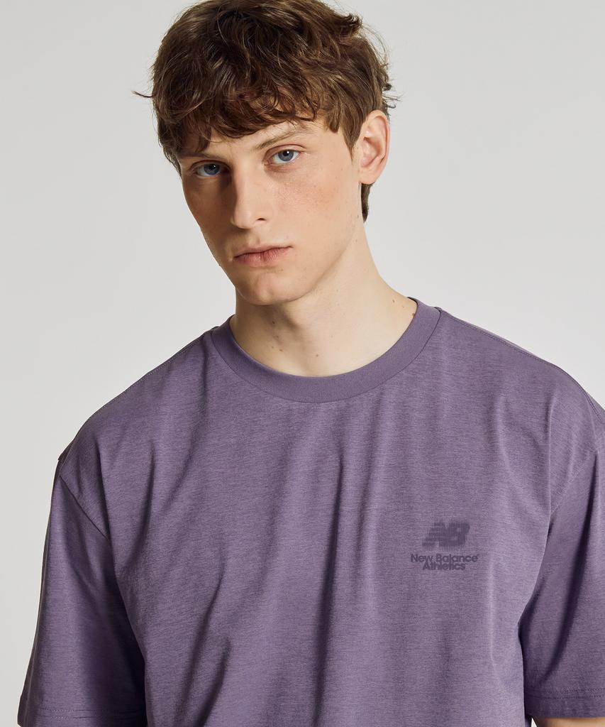 Nyuballanseu Nbneg31603 / Uni Frozen Boston Short Sleeve Tee (Purple)