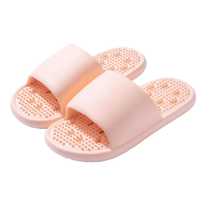 EVA Silent Non-Slip Shower Sandals: Men's & Women's Breathable Leak-Free Slippers