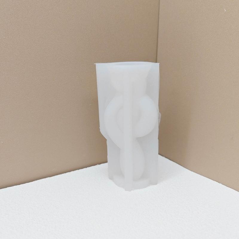 Musical Note Candle Molds Silicone Moulds Scented Candle Resin Casting Molds Handmade DIY Clay Molds Table Decorations