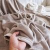 European Solid Color Flannel Blanket Nap Blanket Office Blanket Dormitory Gift Blanket Blanket